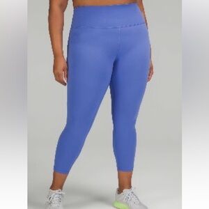Lululemon Wunder Train High-rise Tight with Pockets 25” length, size 16